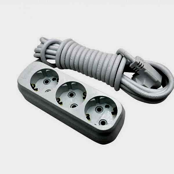10EN 3 Metre Kablolu Grup Priz